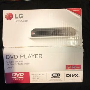 Brand New LG DVD player.  SOLD